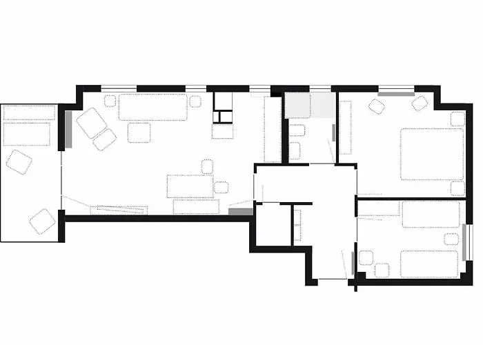 アパート Parkresidenz Concordia, Nr 8 *